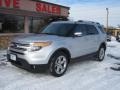 2013 Ingot Silver Metallic Ford Explorer Limited 4WD  photo #1