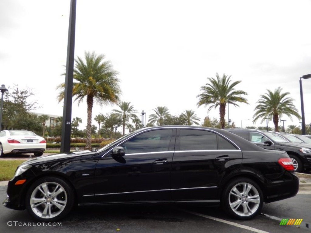 Black 2012 Mercedes-Benz E 350 Sedan Exterior Photo #88215429