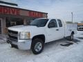 Summit White 2009 Chevrolet Silverado 2500HD Work Truck Extended Cab 4x4