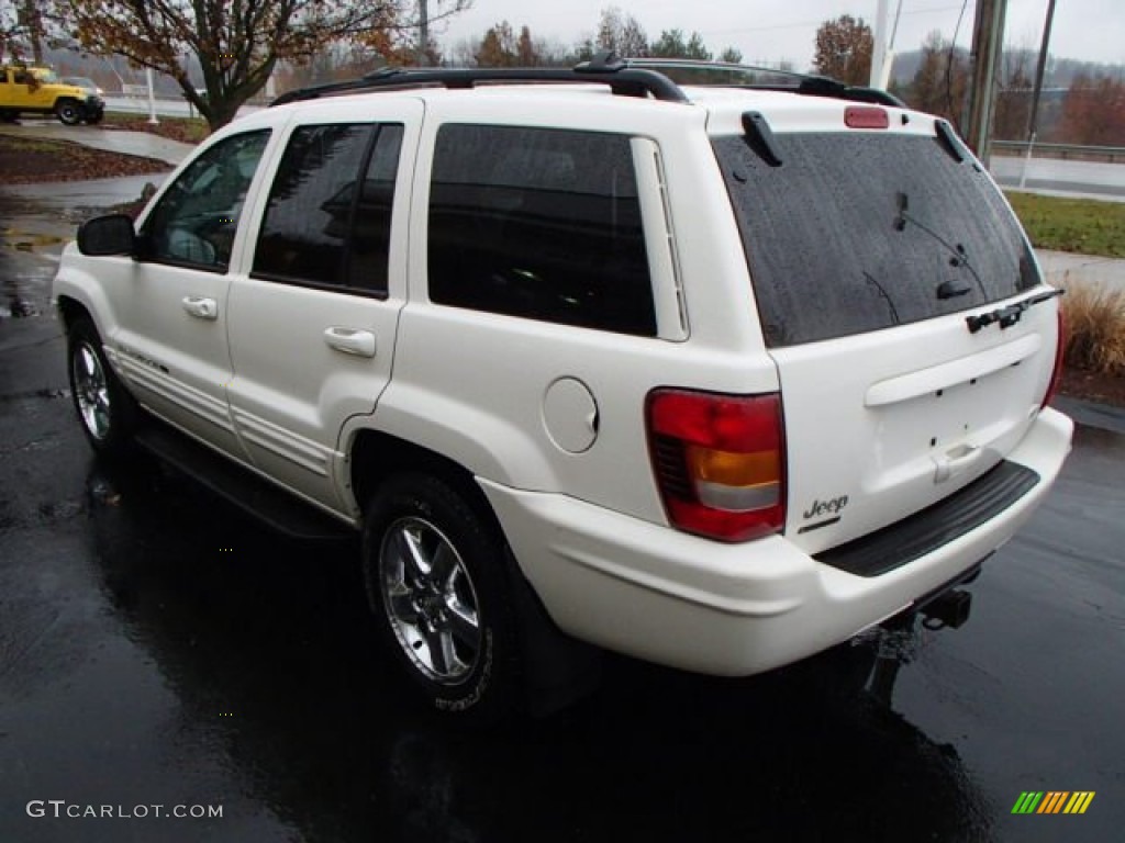 2003 Grand Cherokee Limited 4x4 - Stone White / Dark Slate Gray photo #6
