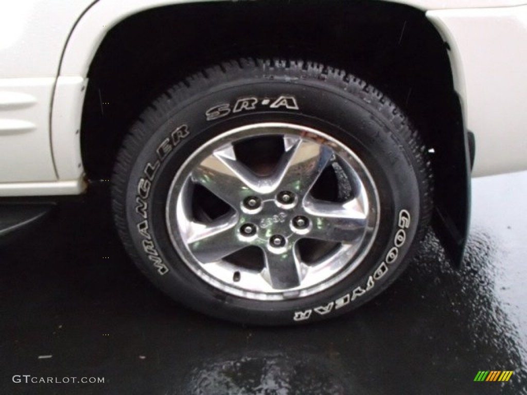 2003 Grand Cherokee Limited 4x4 - Stone White / Dark Slate Gray photo #9