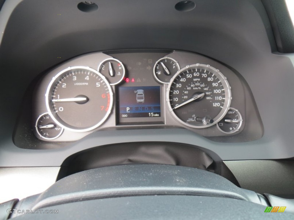 2014 Toyota Tundra TSS CrewMax Gauges Photo #88215849