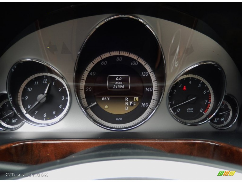 2012 Mercedes-Benz E 350 Sedan Gauges Photo #88215894