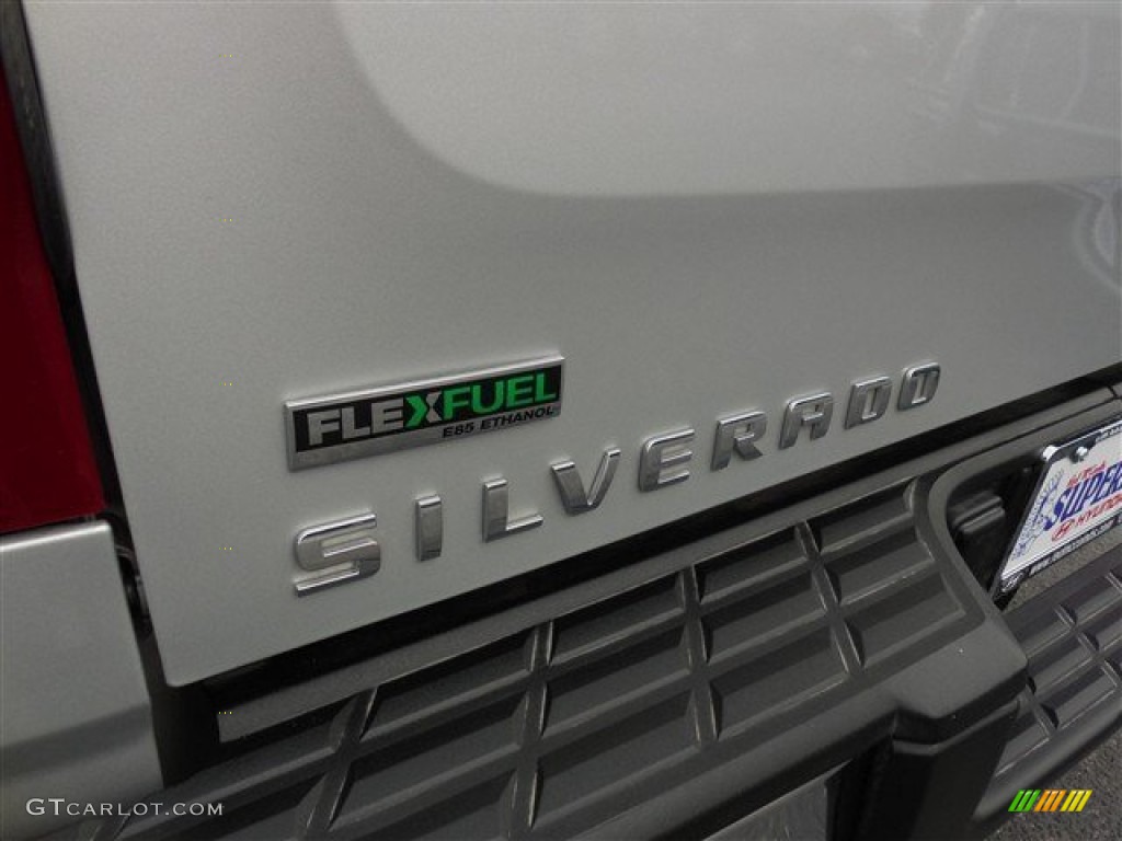 2011 Silverado 1500 LS Extended Cab - Sheer Silver Metallic / Dark Titanium photo #10