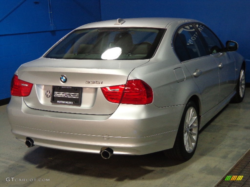 2011 3 Series 335i xDrive Sedan - Titanium Silver Metallic / Black photo #13