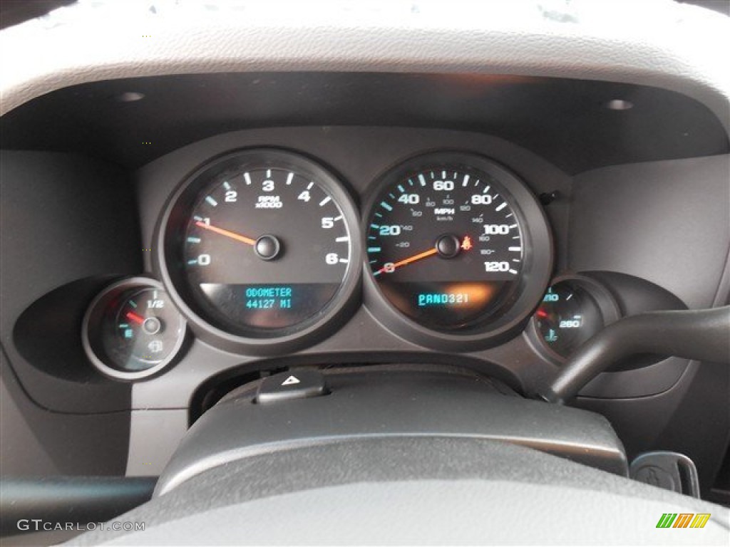 2011 Silverado 1500 LS Extended Cab - Sheer Silver Metallic / Dark Titanium photo #22