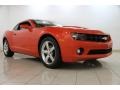 Inferno Orange Metallic - Camaro LT Coupe Photo No. 2