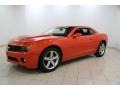 Inferno Orange Metallic 2011 Chevrolet Camaro LT Coupe Exterior