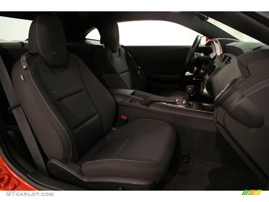 Black Interior 2011 Chevrolet Camaro LT Coupe Photo #88217466
