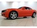 Inferno Orange Metallic 2011 Chevrolet Camaro LT Coupe Exterior