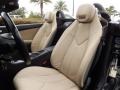 2010 Mercedes-Benz SLK Beige Interior Front Seat Photo