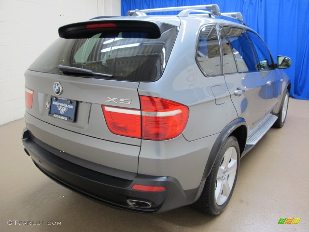2007 X5 4.8i - Space Grey Metallic / Sand Beige photo #9