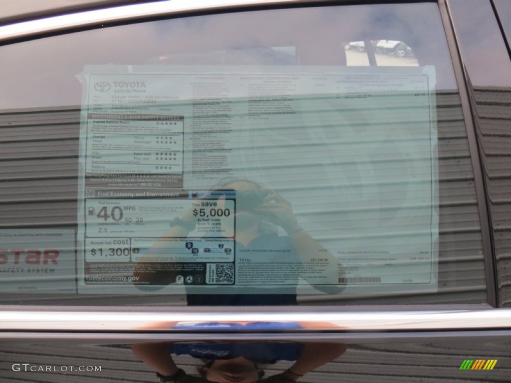 2014 Toyota Avalon Hybrid XLE Premium Window Sticker Photo #88219428