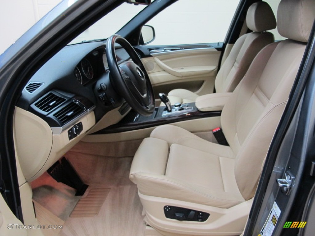 2007 X5 4.8i - Space Grey Metallic / Sand Beige photo #17