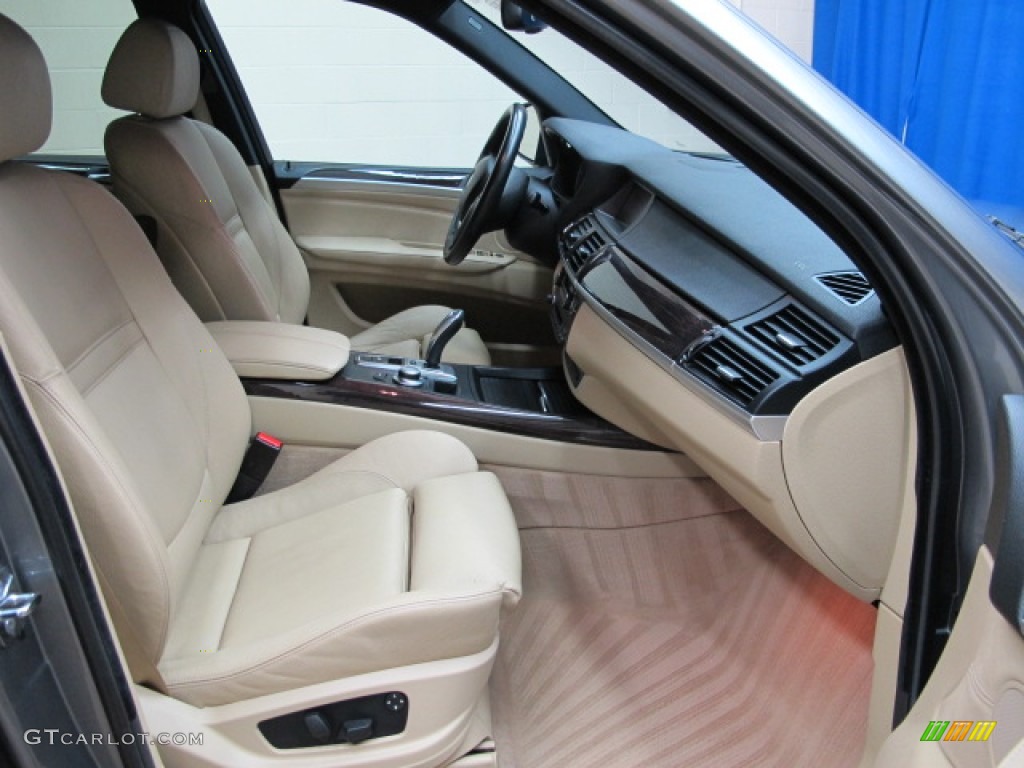 2007 X5 4.8i - Space Grey Metallic / Sand Beige photo #25