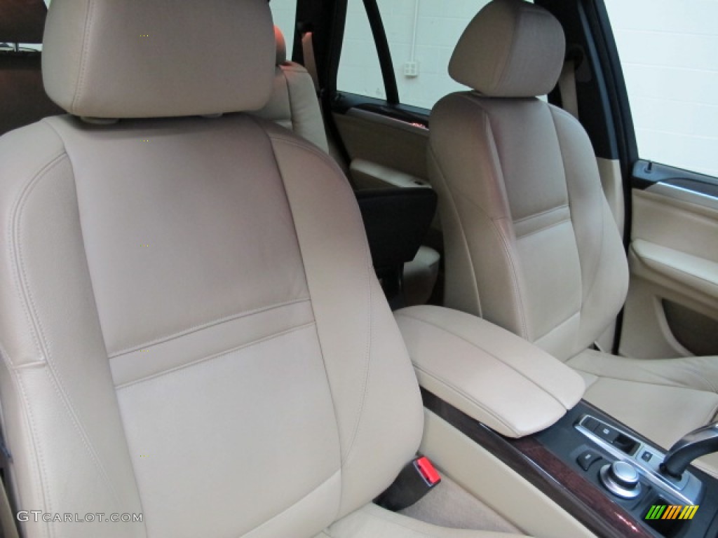 2007 X5 4.8i - Space Grey Metallic / Sand Beige photo #26