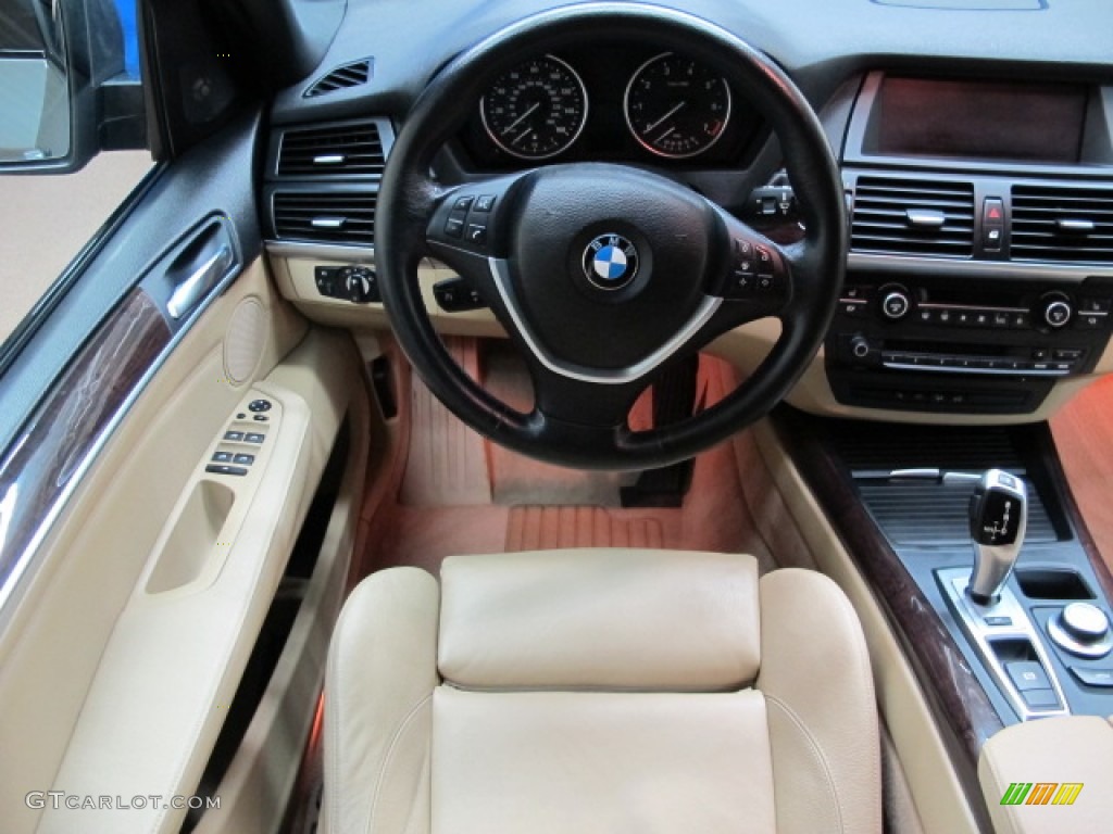 2007 X5 4.8i - Space Grey Metallic / Sand Beige photo #27