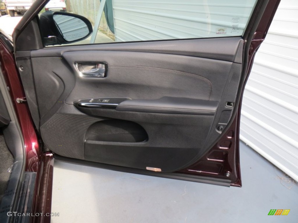 2014 Toyota Avalon Hybrid XLE Touring Black Door Panel Photo #88219863