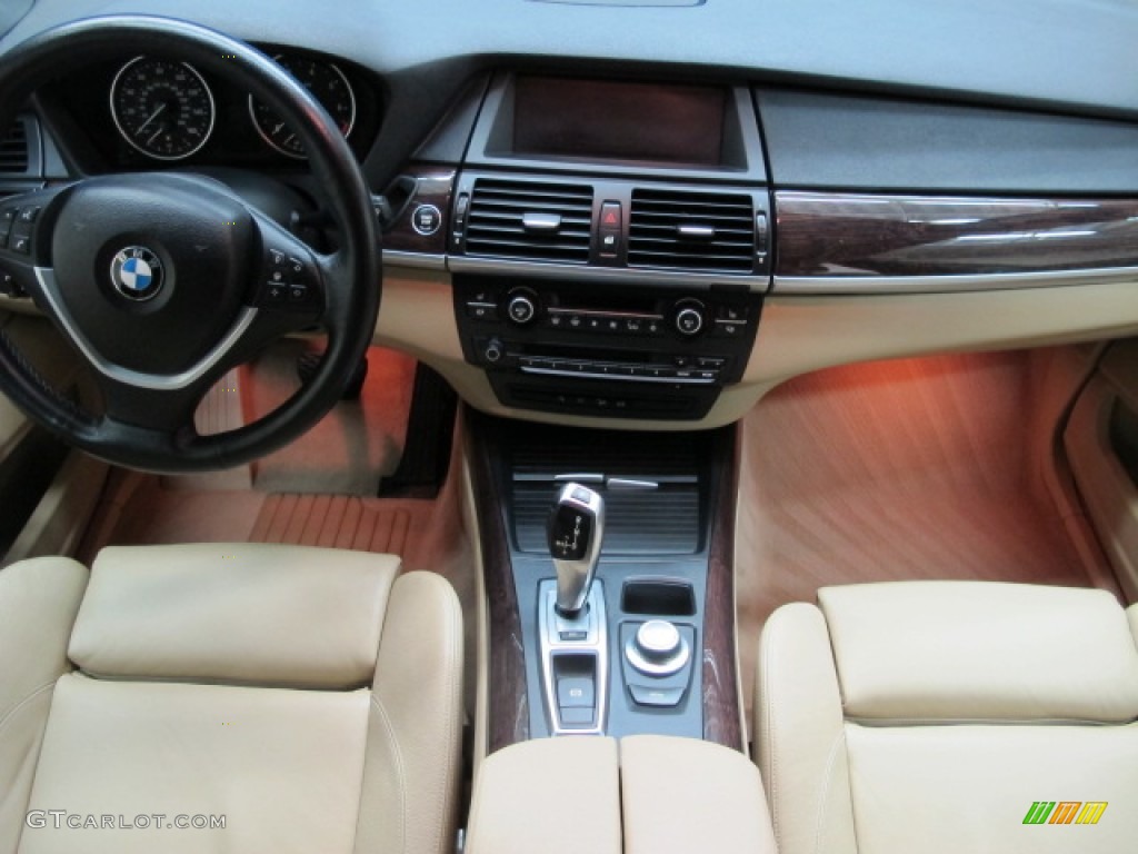 2007 X5 4.8i - Space Grey Metallic / Sand Beige photo #28
