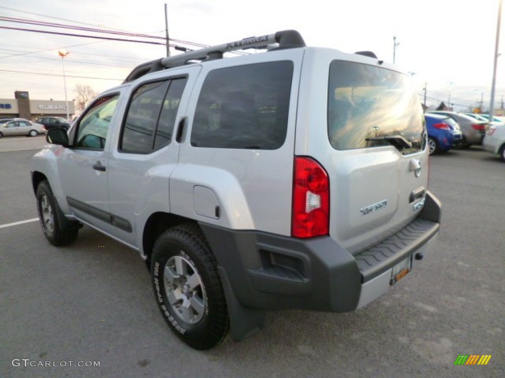 2013 Xterra Pro-4X 4x4 - Brilliant Silver / Pro-4X Gray/Steel photo #5