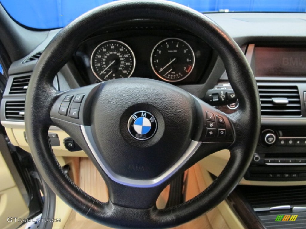 2007 X5 4.8i - Space Grey Metallic / Sand Beige photo #40