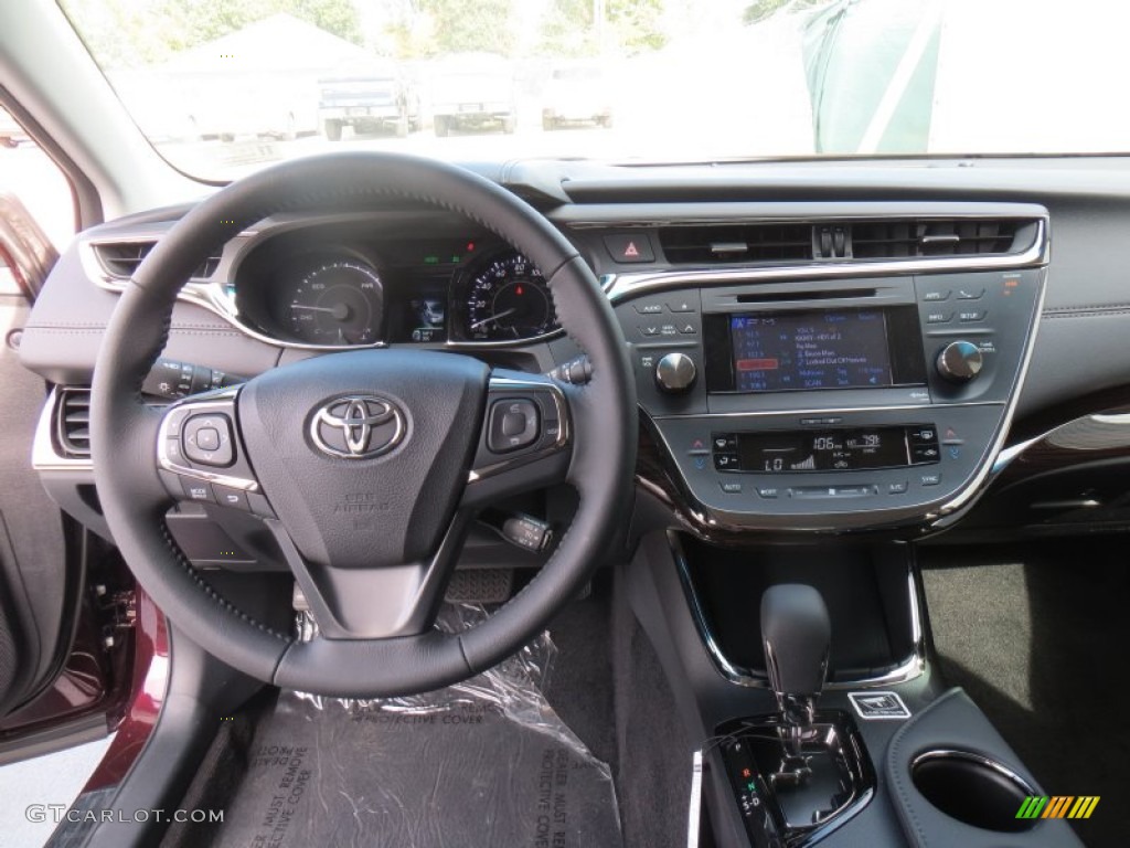 2014 Toyota Avalon Hybrid XLE Touring Black Dashboard Photo #88220178