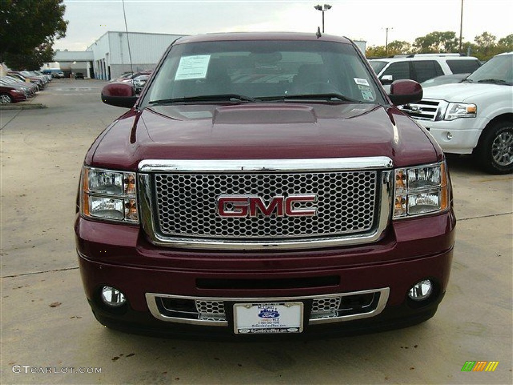 2013 Sierra 1500 Denali Crew Cab - Sonoma Red Metallic / Ebony photo #1