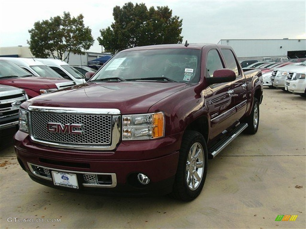 2013 Sierra 1500 Denali Crew Cab - Sonoma Red Metallic / Ebony photo #2