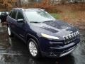 True Blue Pearl 2014 Jeep Cherokee Limited 4x4 Exterior