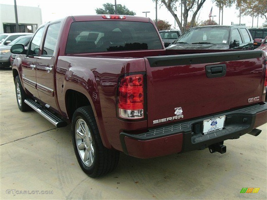 2013 Sierra 1500 Denali Crew Cab - Sonoma Red Metallic / Ebony photo #3