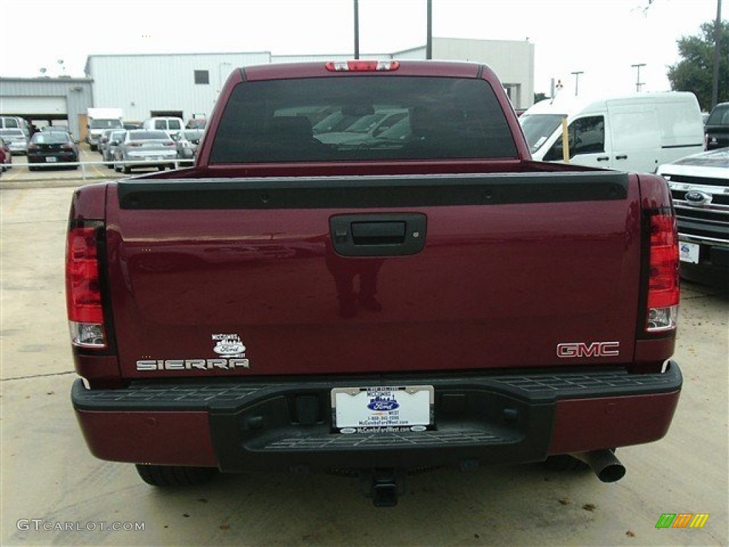 2013 Sierra 1500 Denali Crew Cab - Sonoma Red Metallic / Ebony photo #4