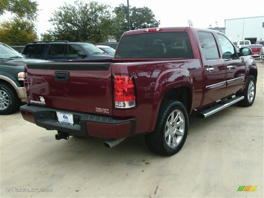 2013 Sierra 1500 Denali Crew Cab - Sonoma Red Metallic / Ebony photo #5