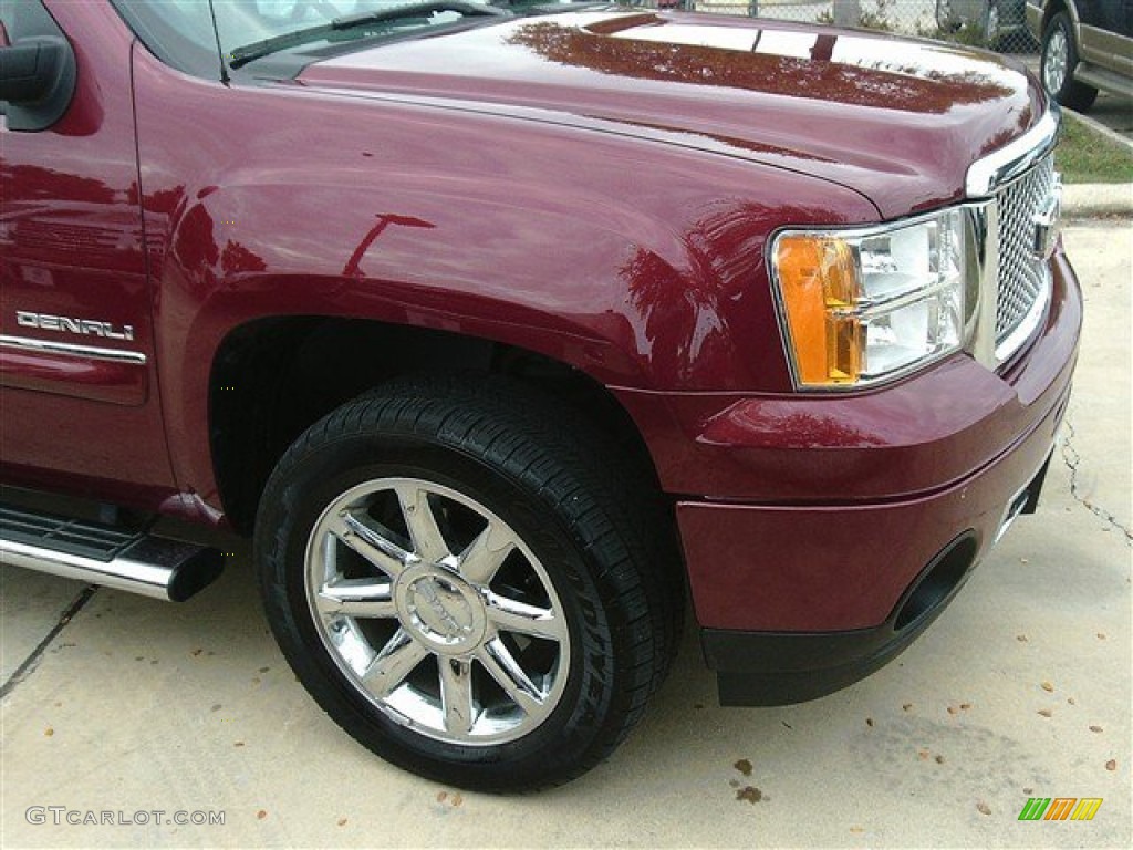 2013 Sierra 1500 Denali Crew Cab - Sonoma Red Metallic / Ebony photo #7