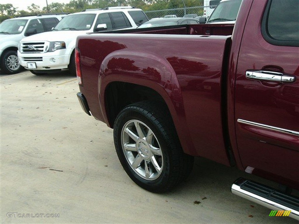 2013 Sierra 1500 Denali Crew Cab - Sonoma Red Metallic / Ebony photo #8
