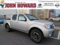 2014 Brilliant Silver Nissan Frontier Pro-4X Crew Cab 4x4  photo #1