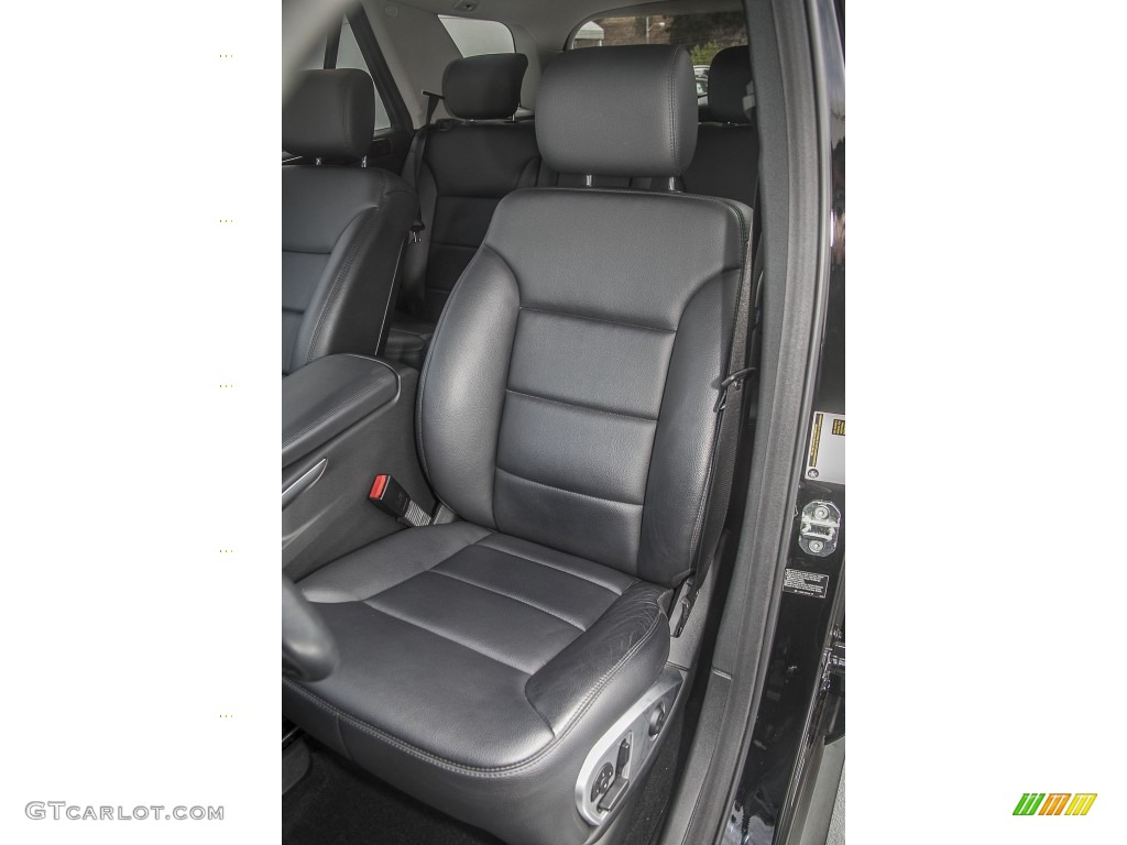Black Interior 2010 Mercedes-Benz ML 350 Photo #88221214