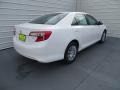 2014 Super White Toyota Camry LE  photo #4