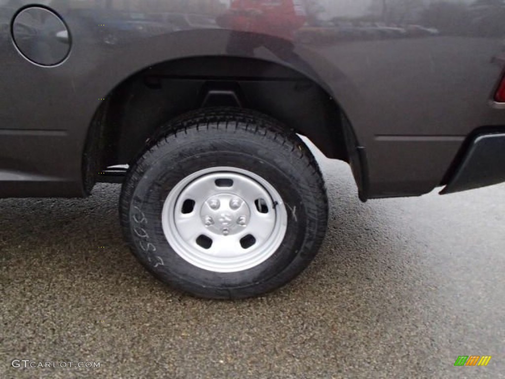 2014 1500 Tradesman Quad Cab 4x4 - Granite Crystal Metallic / Black/Diesel Gray photo #9