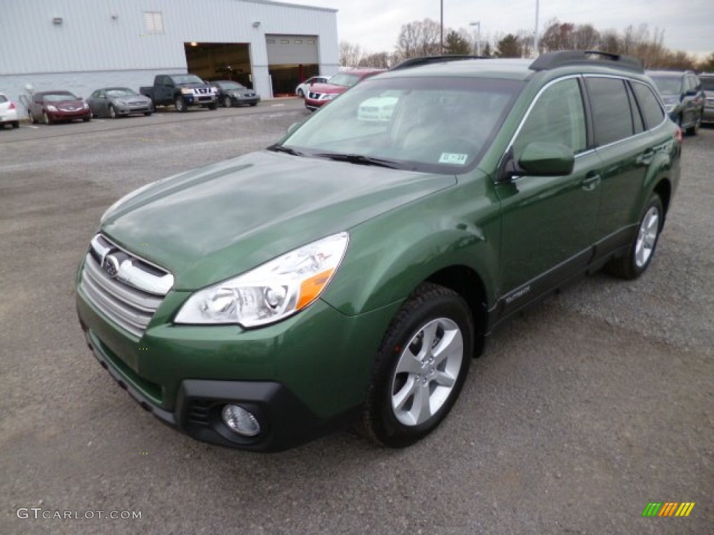 Cypress Green Pearl 2014 Subaru Outback 2.5i Premium Exterior Photo #88221822