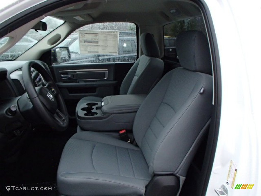 Black Diesel Gray Interior 2014 Ram 1500 Express Regular Cab