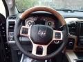 2014 Ram 2500 Black/Cattle Tan Interior Steering Wheel Photo