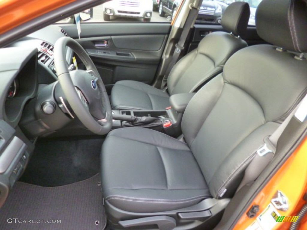 Black Interior 2014 Subaru XV Crosstrek 2.0i Limited Photo #88222830