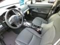 Black 2014 Subaru XV Crosstrek 2.0i Limited Interior Color