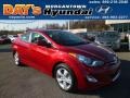 2013 Red Hyundai Elantra GLS  photo #1