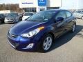 2013 Indigo Night Hyundai Elantra GLS  photo #3