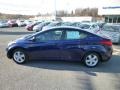 2013 Indigo Night Hyundai Elantra GLS  photo #4