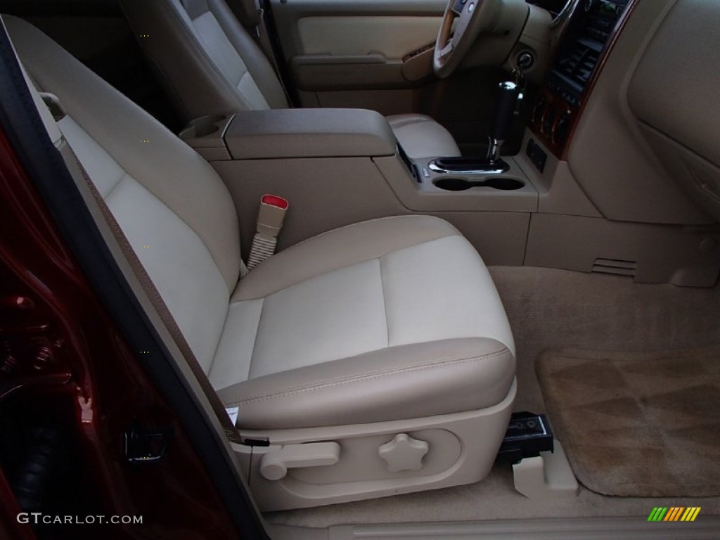 2010 Explorer Eddie Bauer 4x4 - Dark Copper Metallic / Camel photo #11
