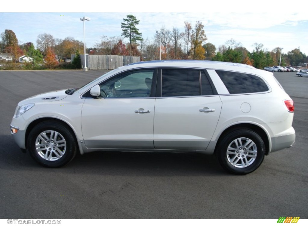 2009 Enclave CX - White Opal / Cocoa/Cashmere photo #3