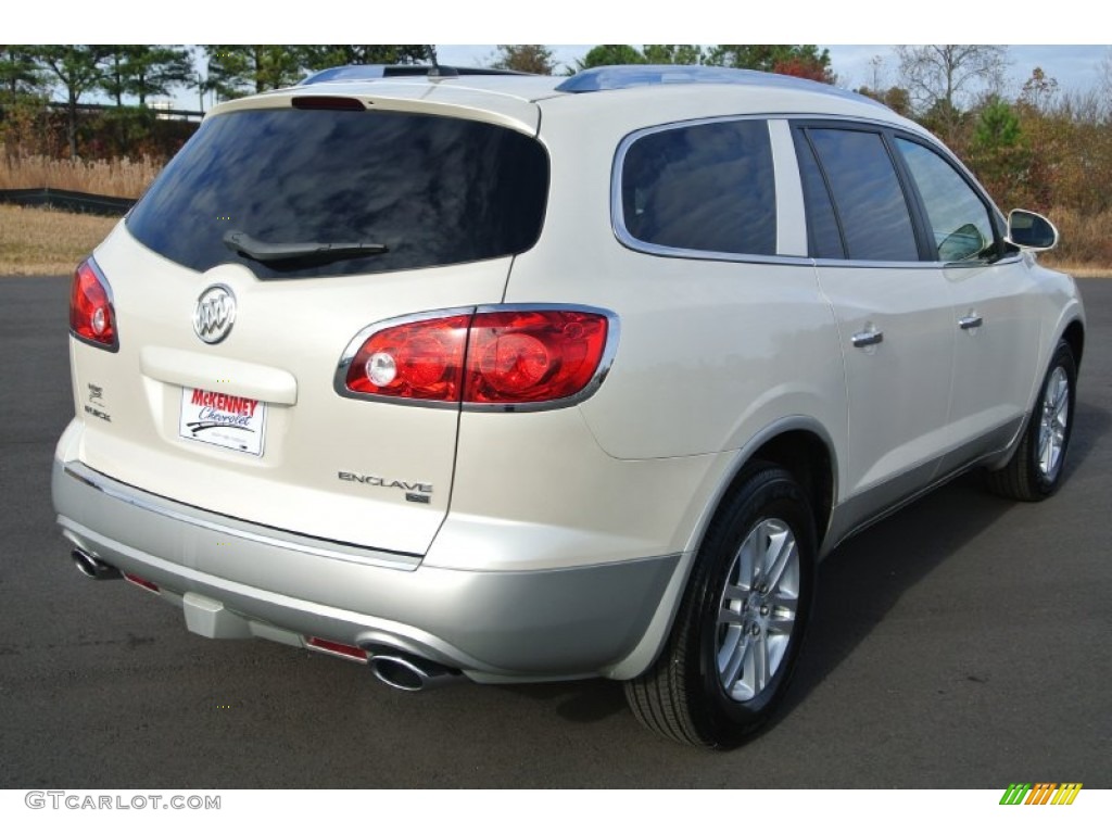 2009 Enclave CX - White Opal / Cocoa/Cashmere photo #5