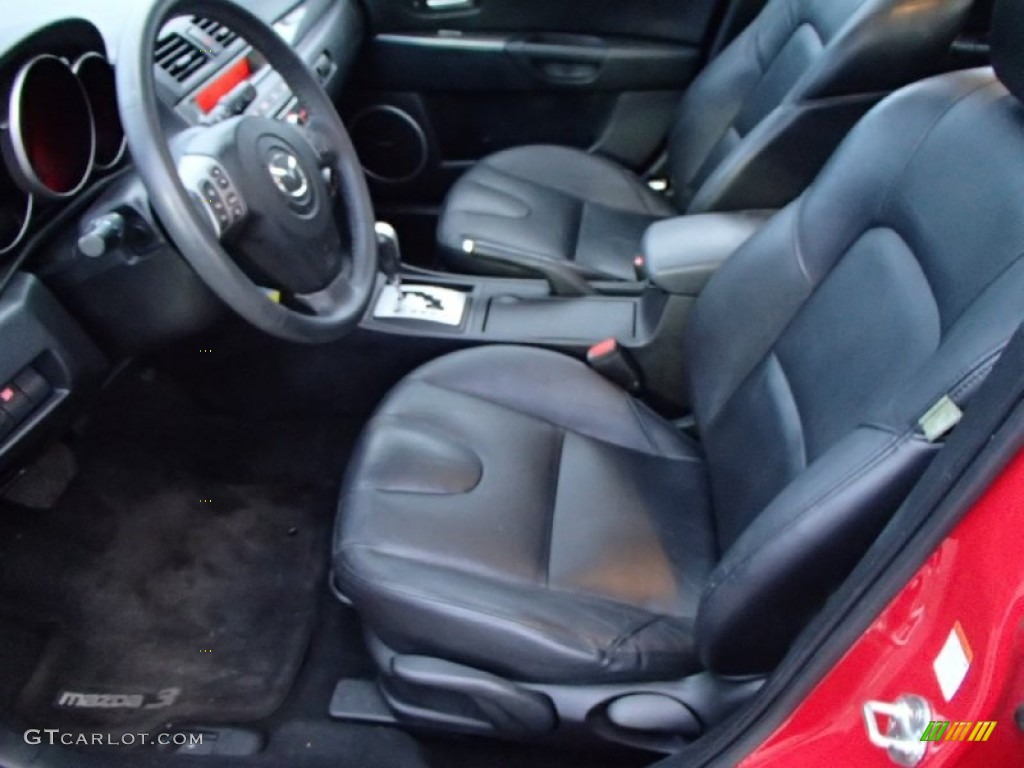 2008 MAZDA3 s Grand Touring Sedan - True Red / Black photo #10